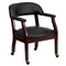 Emma and Oliver Conference Chair with Accent Nail Trim and Casters